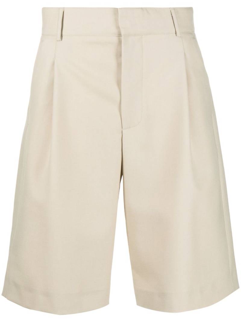 Drôle De Monsieur knee-length cotton chino shorts - Neutrals von Drôle De Monsieur