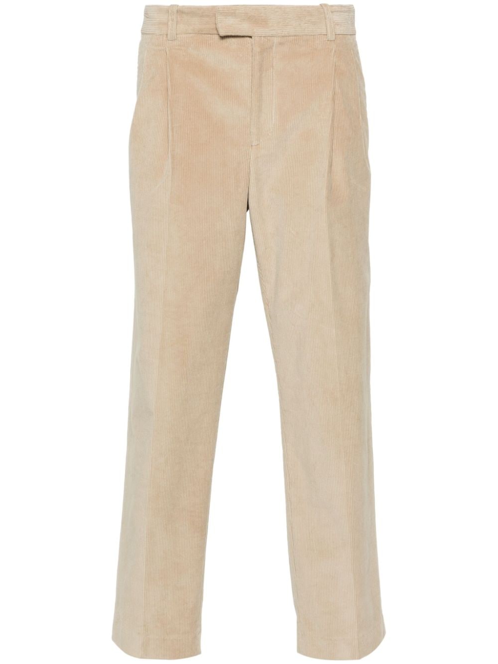 Drôle De Monsieur pleated corduroy trousers - Brown von Drôle De Monsieur