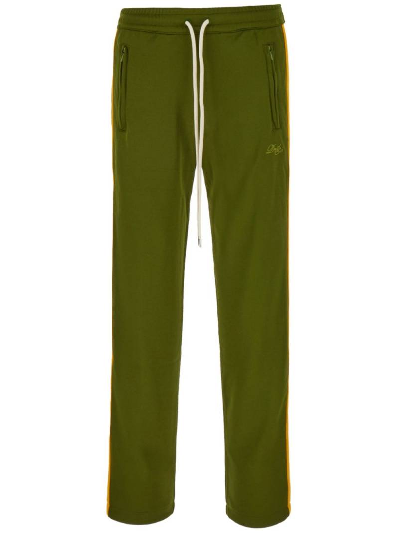 Drôle De Monsieur striped track pants - Green von Drôle De Monsieur