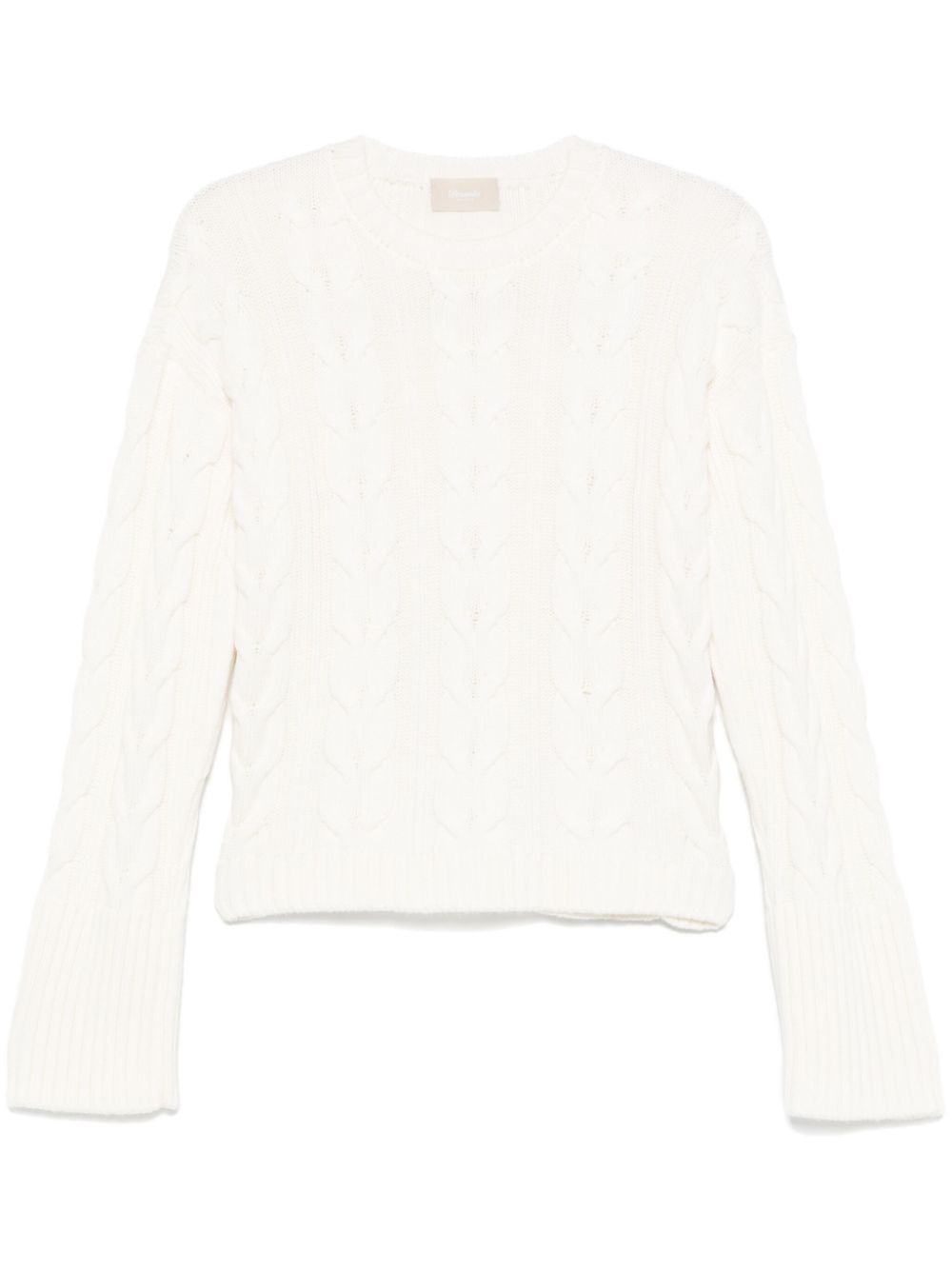 Drumohr cable-knit sweater - White von Drumohr