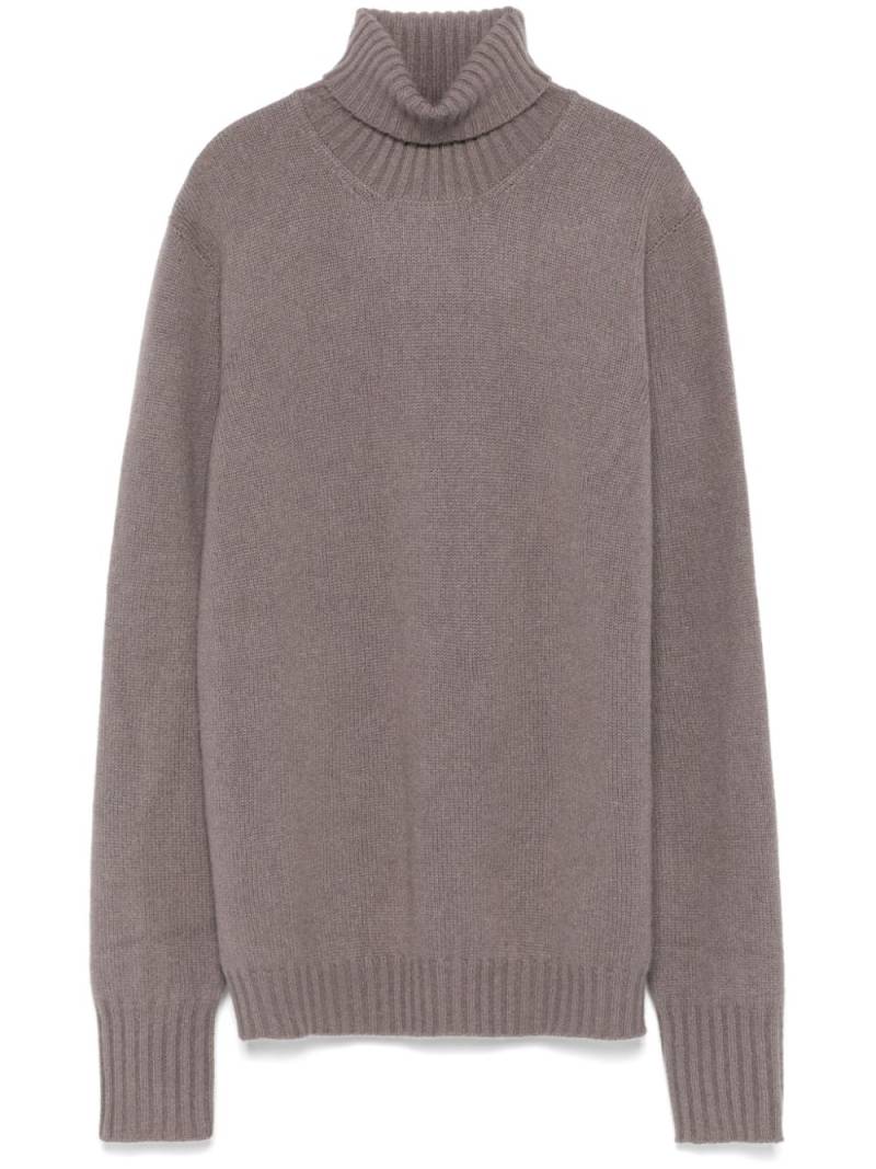 Drumohr cashmere roll-neck sweater - Brown von Drumohr