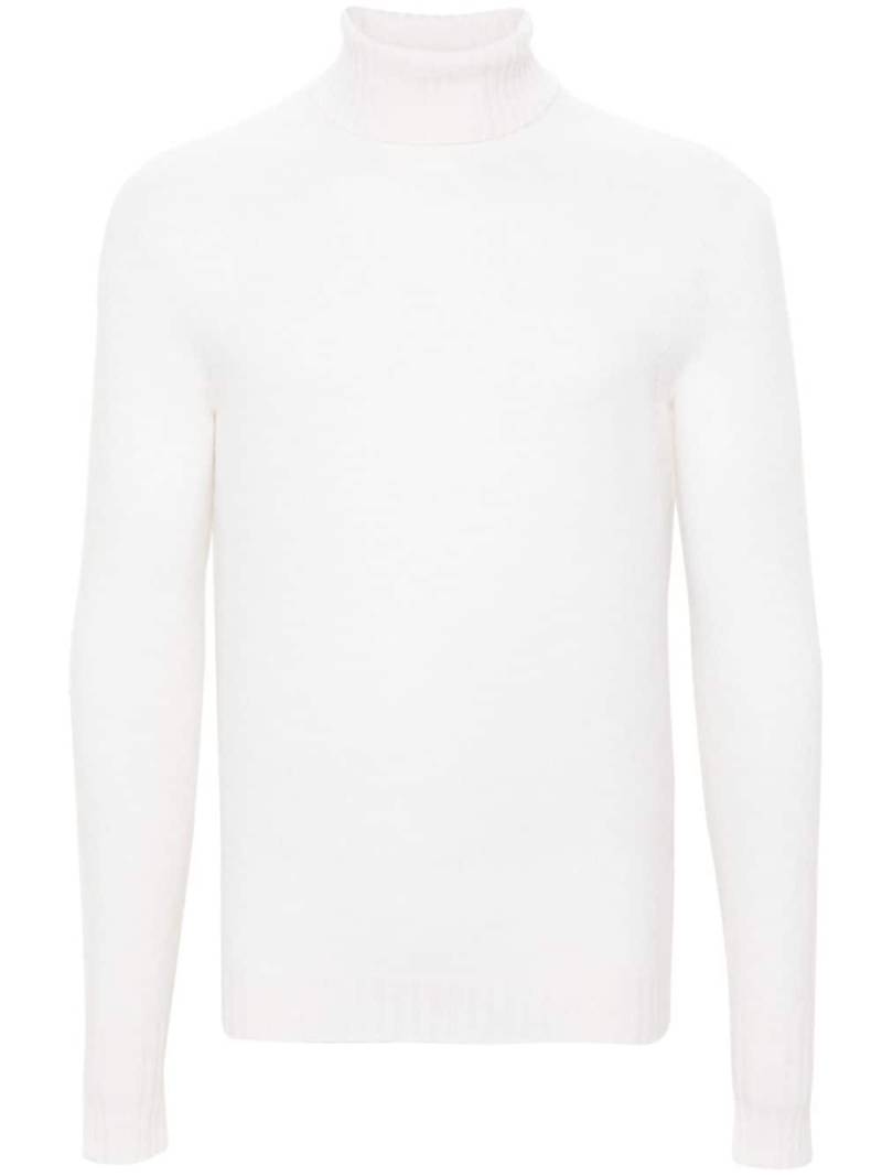 Drumohr cashmere sweater - White von Drumohr