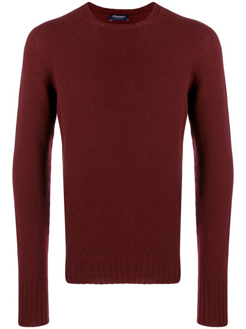 Drumohr crew neck jumper - Red von Drumohr