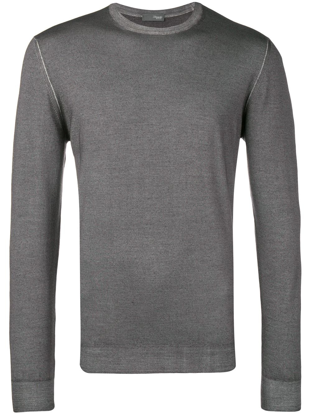 Drumohr fine knit sweater - Grey von Drumohr