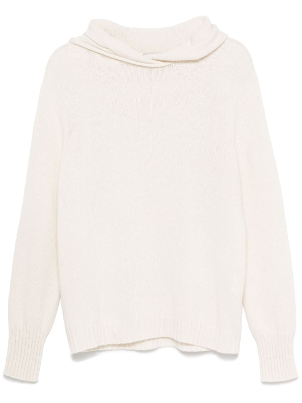 Drumohr hooded sweater - White von Drumohr