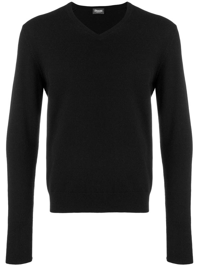 Drumohr knitted sweatshirt - Black von Drumohr