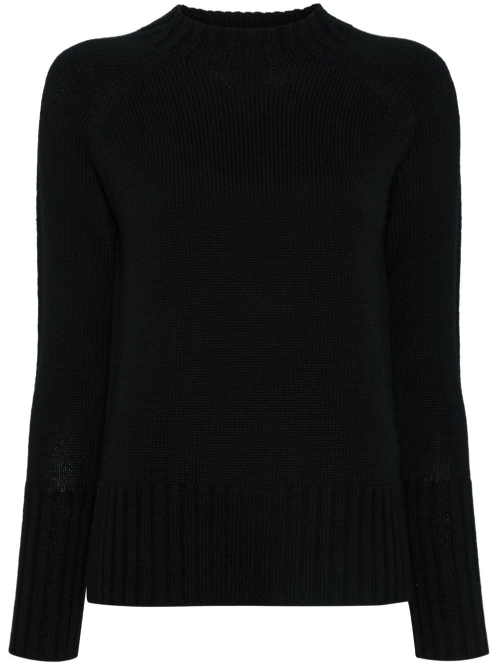 Drumohr merino sweater - Black von Drumohr