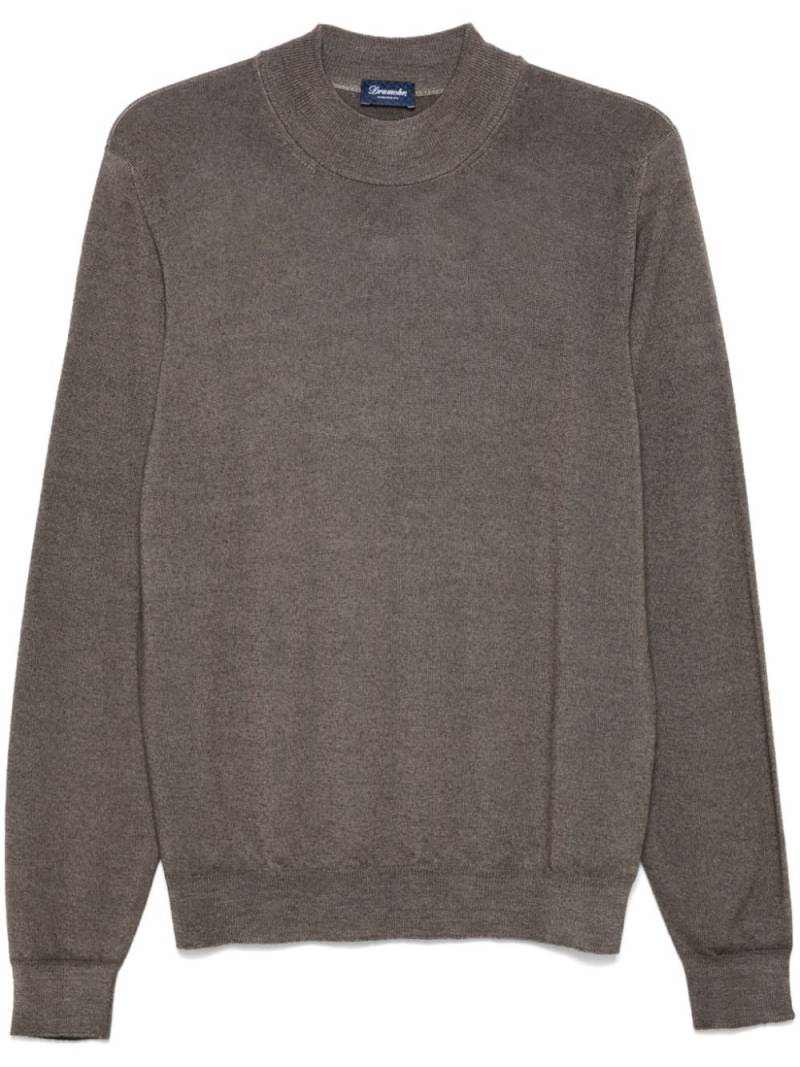 Drumohr merino wool sweater - Brown von Drumohr