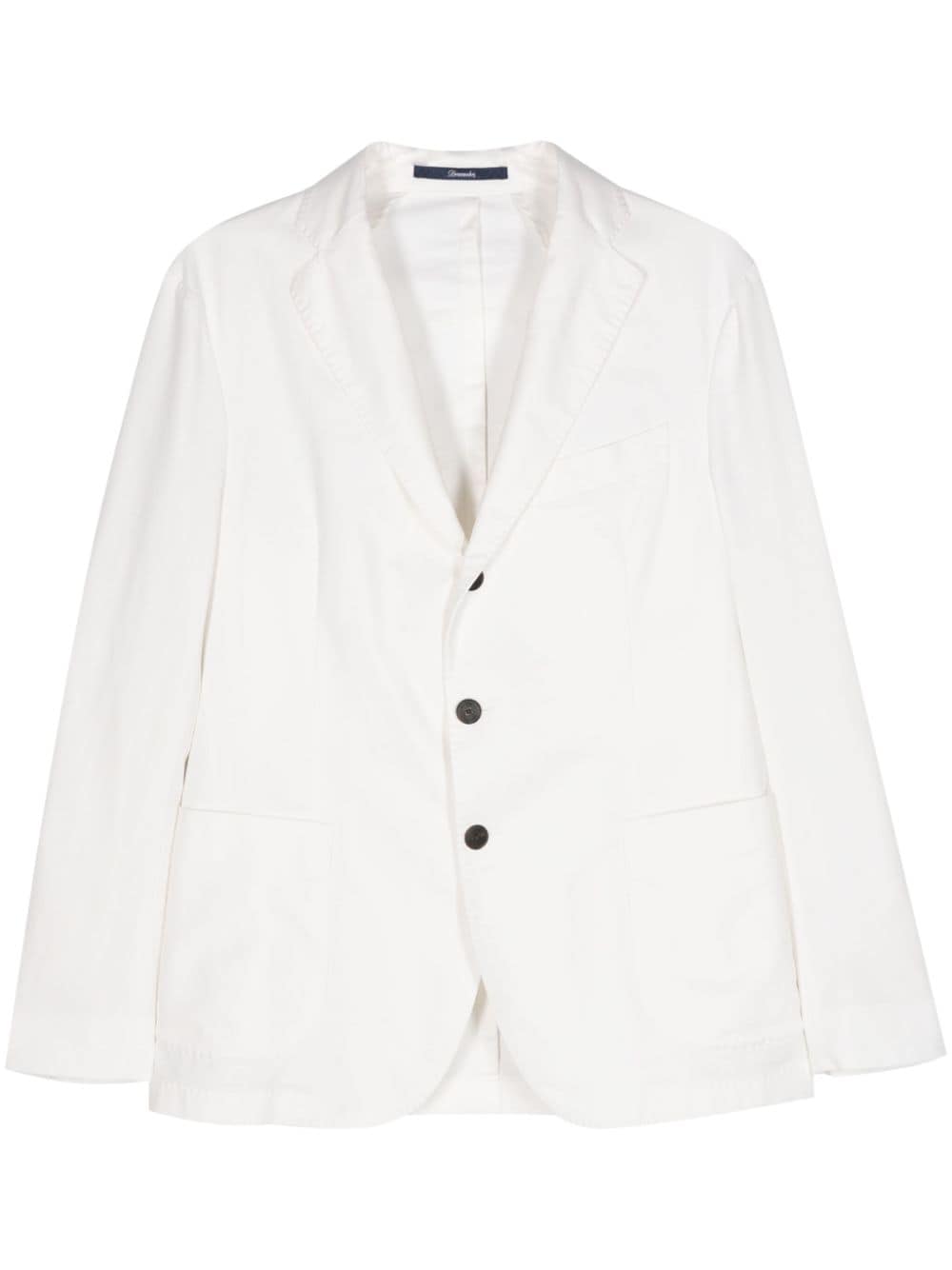 Drumohr single-breasted blazer - White von Drumohr