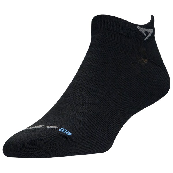 Drymax - Hyper Thin Running Mini Crew - Laufsocken Gr L schwarz von Drymax