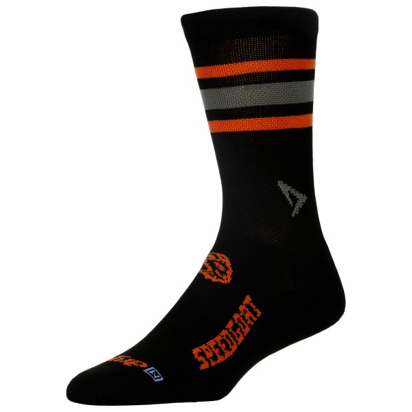 Drymax - Lite Trail Running Crew - SPEEDGOAT - Laufsocken Gr L;M;S;XL;XXL grau;schwarz von Drymax