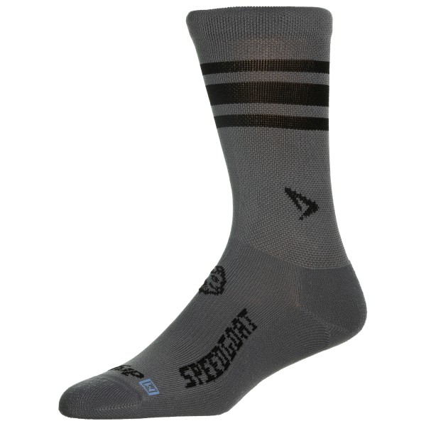 Drymax - Lite Trail Running Crew - SPEEDGOAT - Laufsocken Gr L grau von Drymax