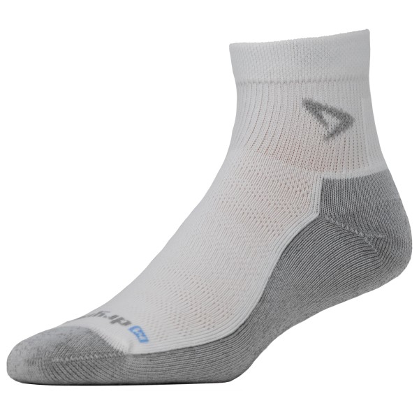 Drymax - Running 1/4 Crew - Laufsocken Gr L;M;S;XL grau von Drymax