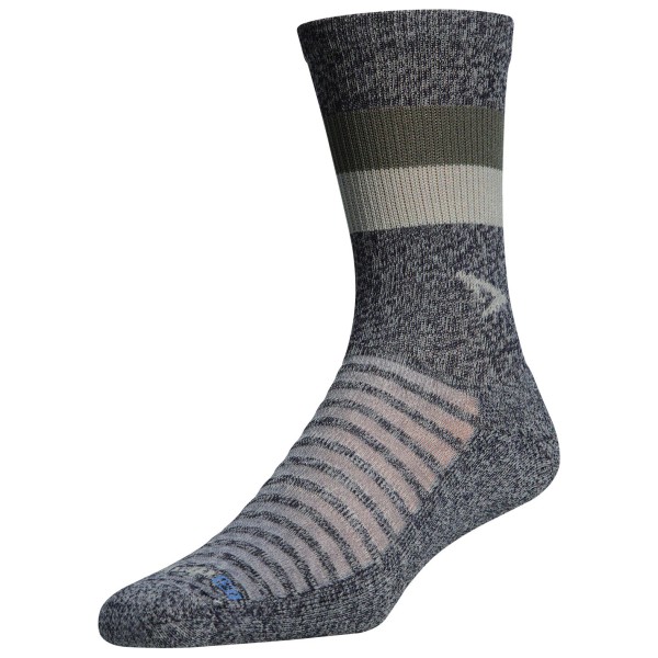 Drymax - Running Lite-Mesh Crew - Laufsocken Gr L grau von Drymax