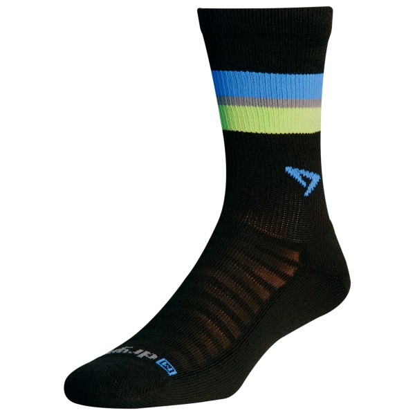 Drymax - Running Lite-Mesh Crew - Laufsocken Gr L schwarz von Drymax