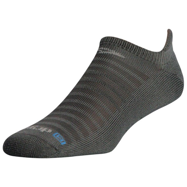 Drymax - Running Lite-Mesh No Show Tab - Laufsocken Gr L grau von Drymax