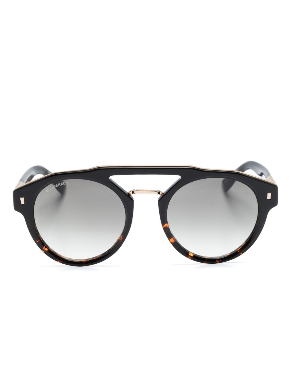 DSQUARED2 EYEWEAR Hype pantos-frame tortoiseshell sunglasses - Black von DSQUARED2 EYEWEAR