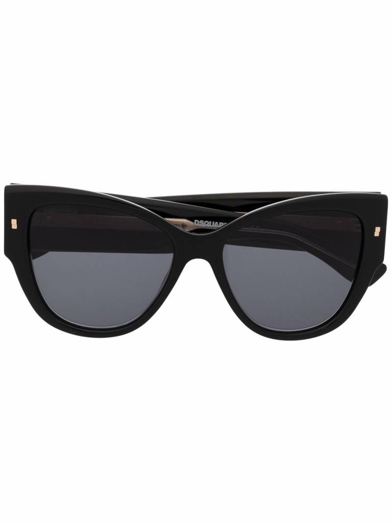 DSQUARED2 EYEWEAR cat-eye frame sunglasses - Black von DSQUARED2 EYEWEAR