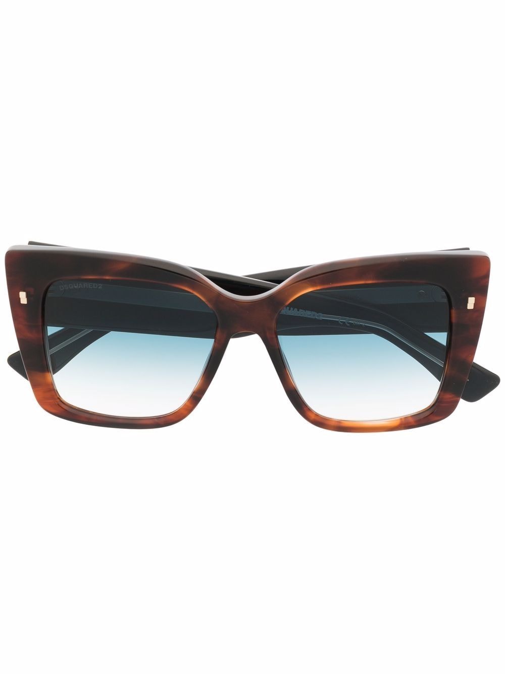 DSQUARED2 EYEWEAR square-frame sunglasses - Brown von DSQUARED2 EYEWEAR