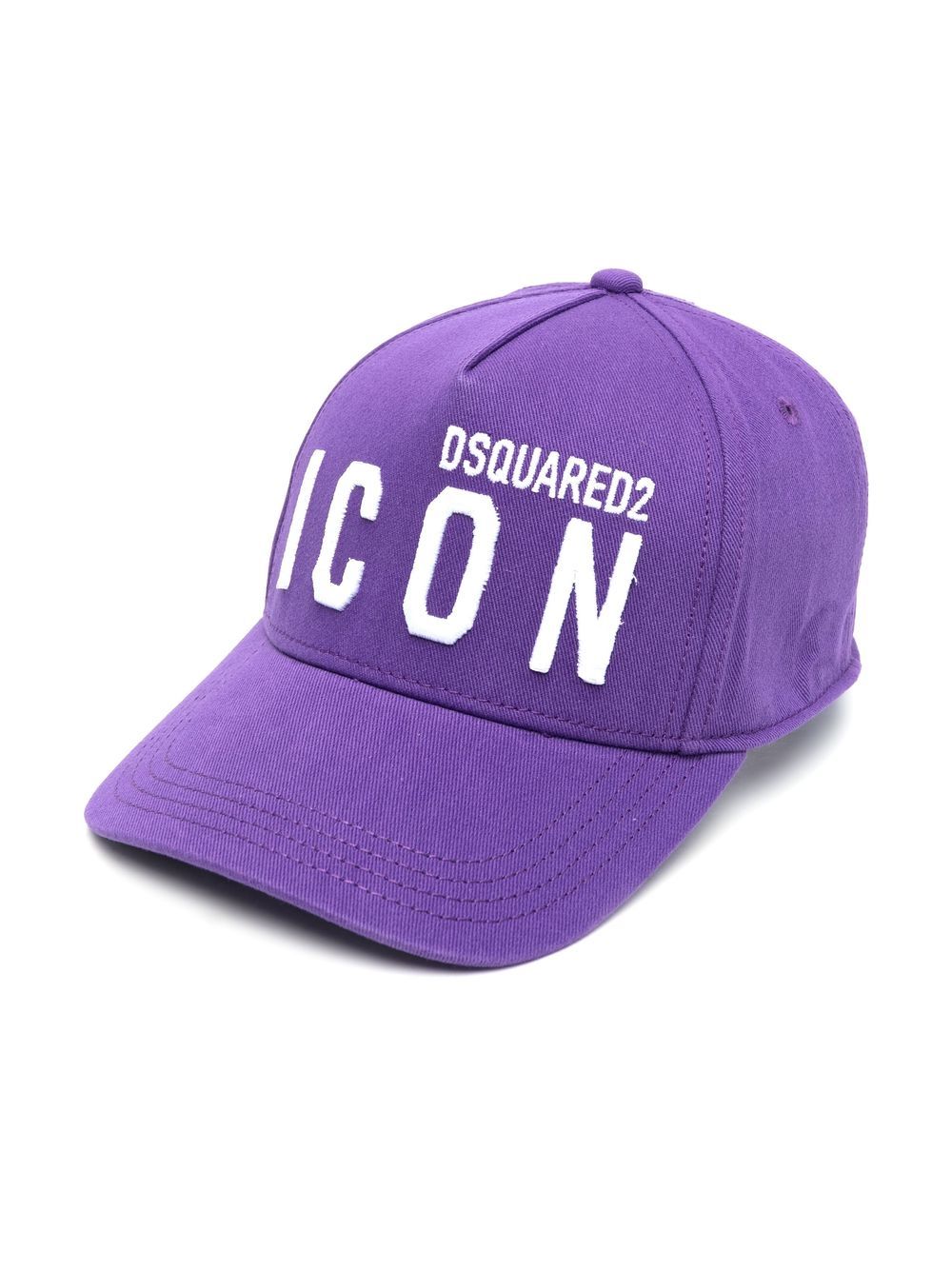 DSQUARED2 KIDS Icon logo-embroidered baseball cap - Purple von DSQUARED2 KIDS