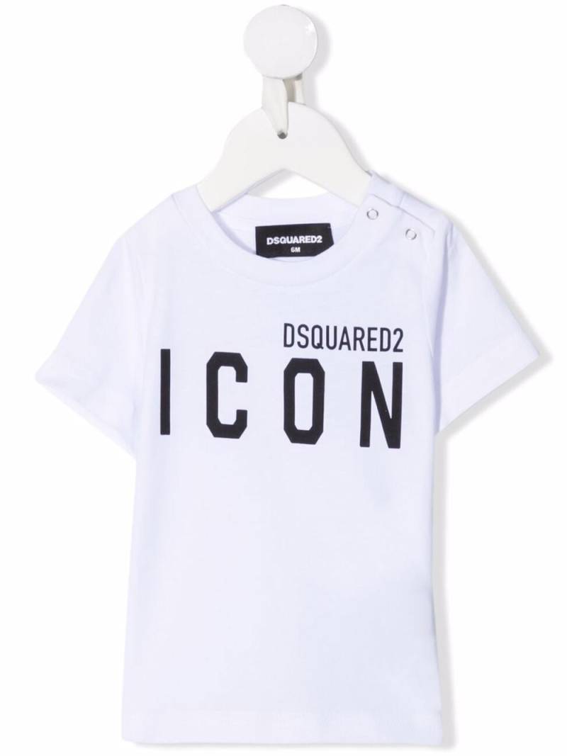 DSQUARED2 KIDS Icon logo-print T-shirt - White von DSQUARED2 KIDS