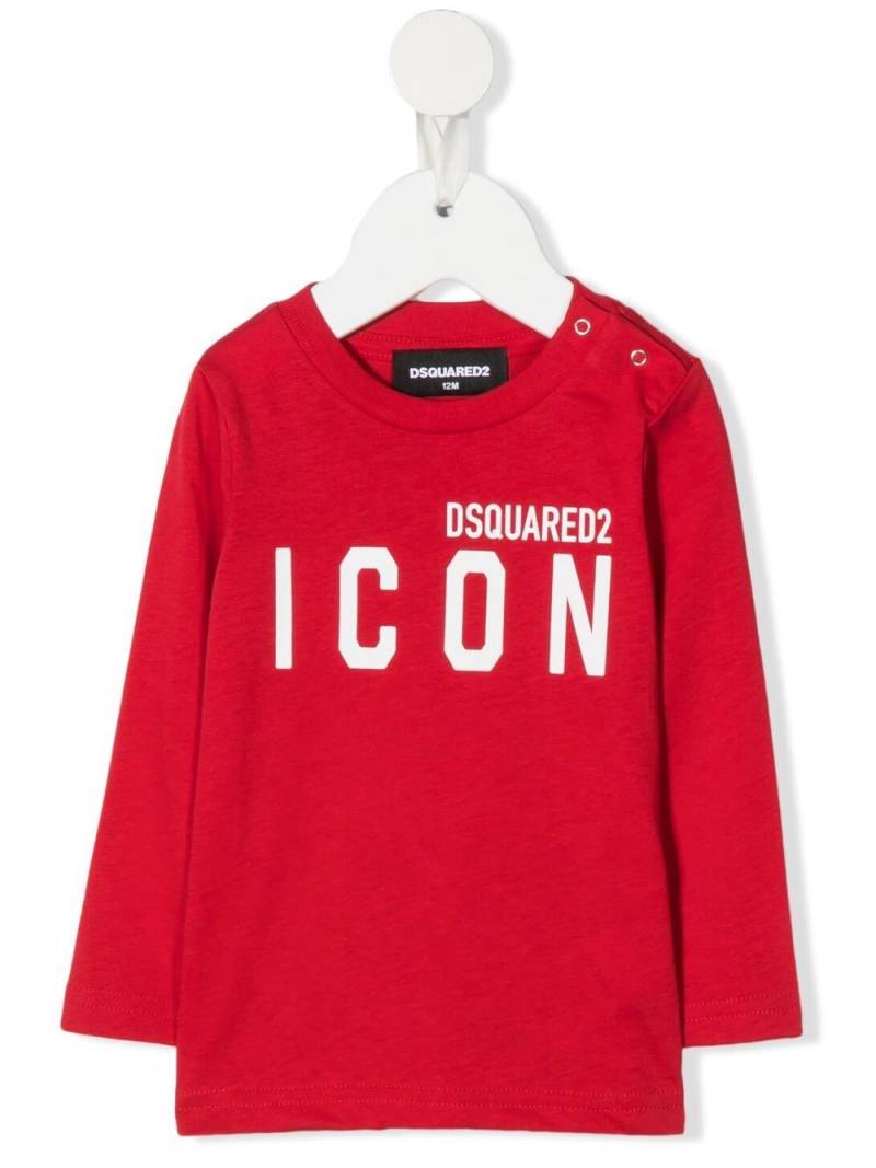 DSQUARED2 KIDS Icon logo-print T-shirt von DSQUARED2 KIDS