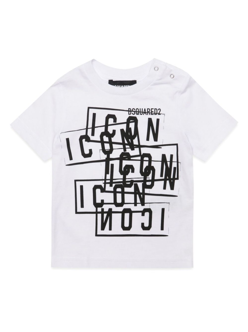 DSQUARED2 KIDS Icon logo-print cotton T-shirt - White von DSQUARED2 KIDS