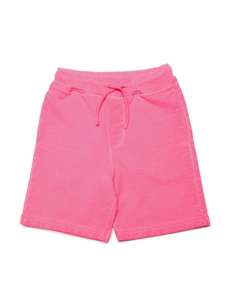 DSQUARED2 KIDS Icon logo-print cotton shorts - Pink von DSQUARED2 KIDS