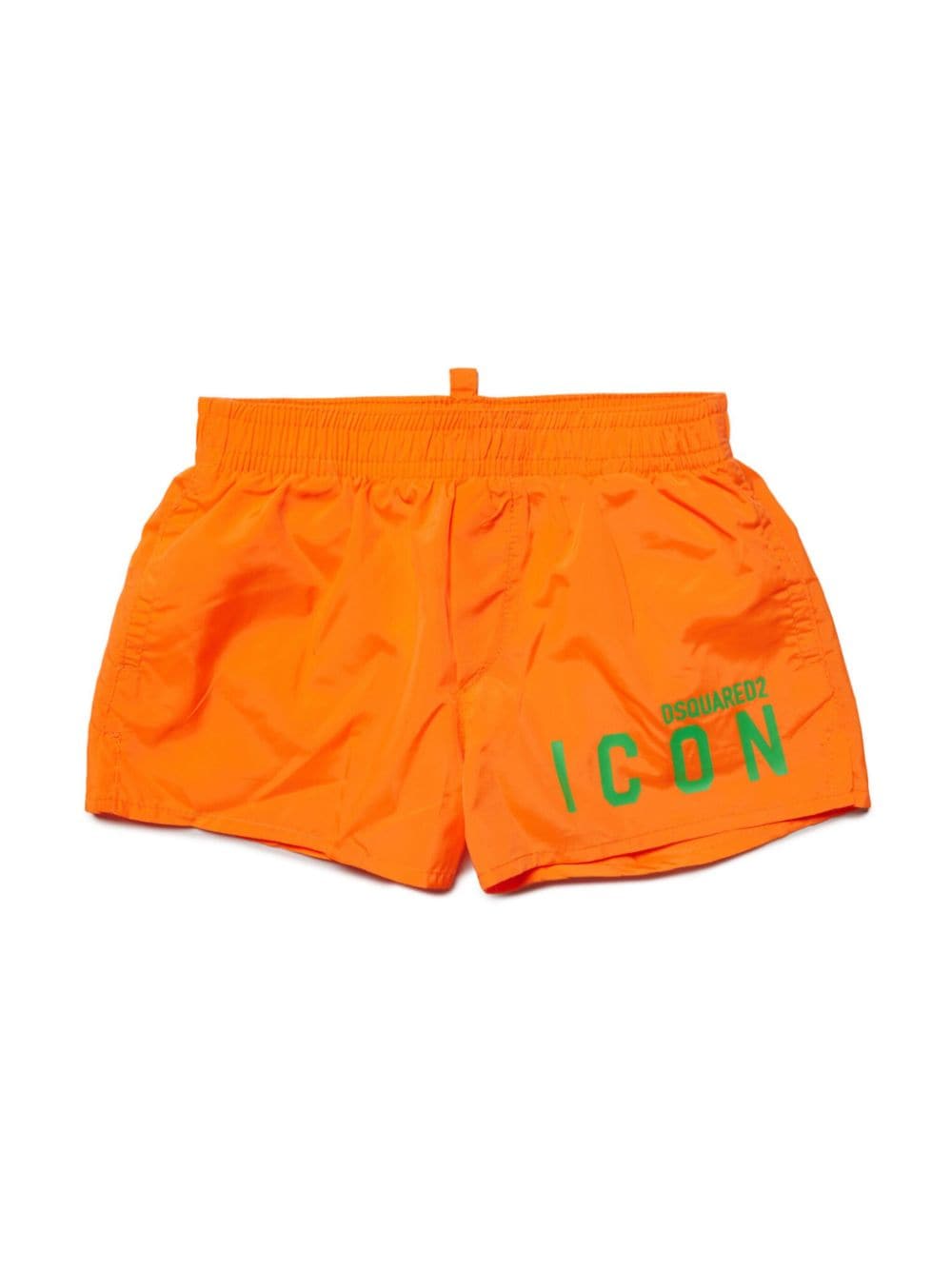 DSQUARED2 KIDS Icon logo-print swim shorts - Orange von DSQUARED2 KIDS