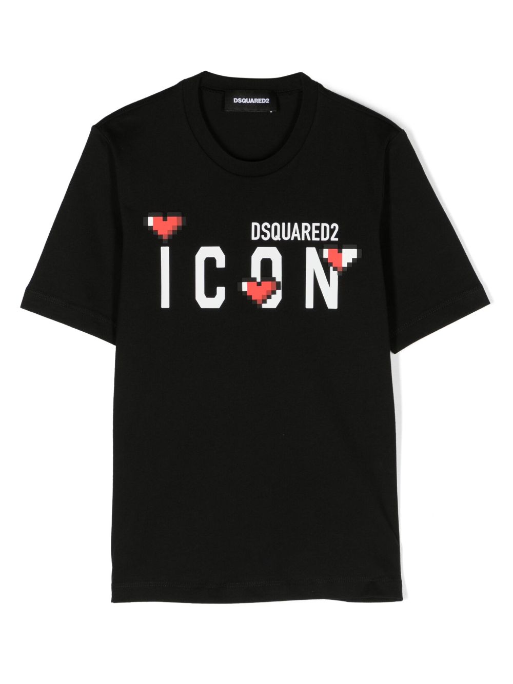 DSQUARED2 KIDS Icon-print cotton T-shirt - Black von DSQUARED2 KIDS