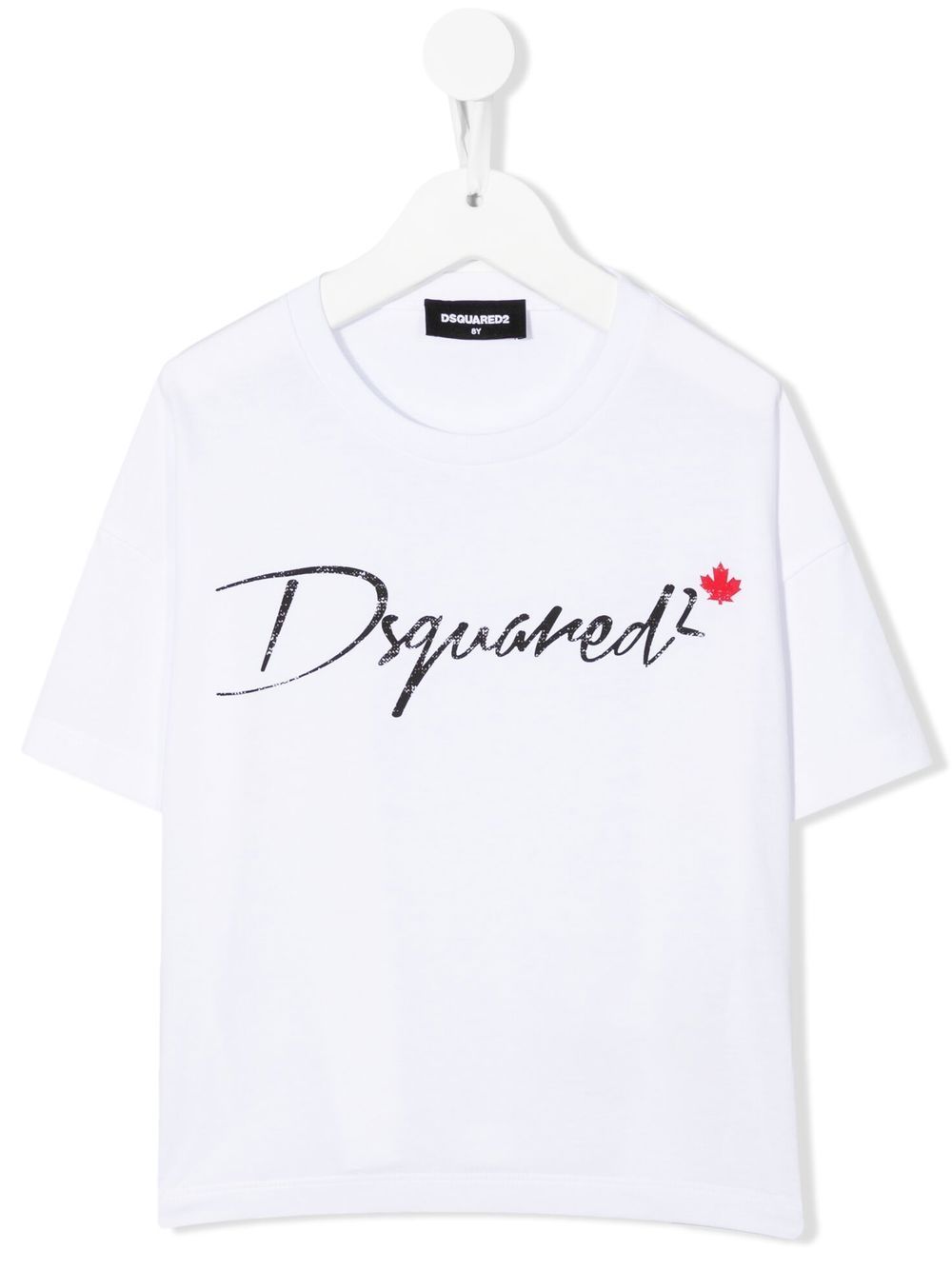 DSQUARED2 KIDS handwriting logo-print T-shirt - White von DSQUARED2 KIDS