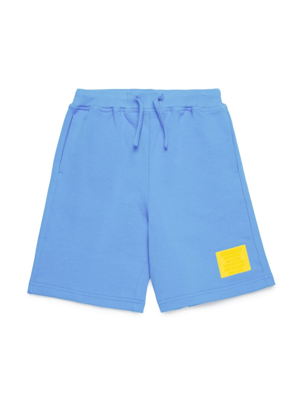 DSQUARED2 KIDS logo-appliqué cotton shorts - Blue von DSQUARED2 KIDS