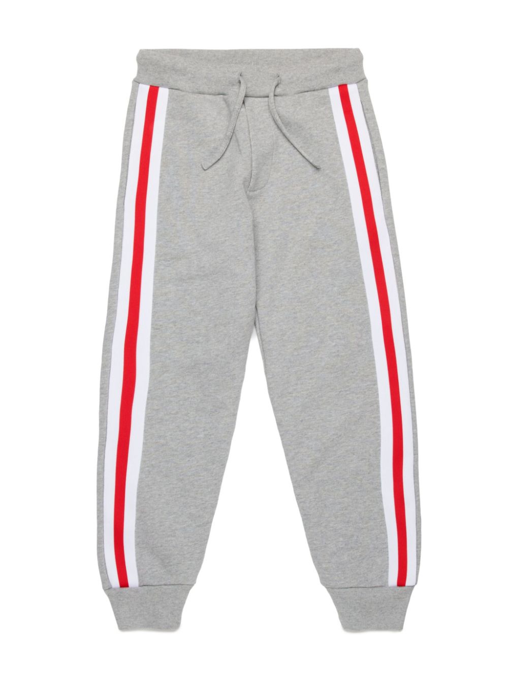 DSQUARED2 KIDS logo-embroidered cotton track pants - Grey von DSQUARED2 KIDS