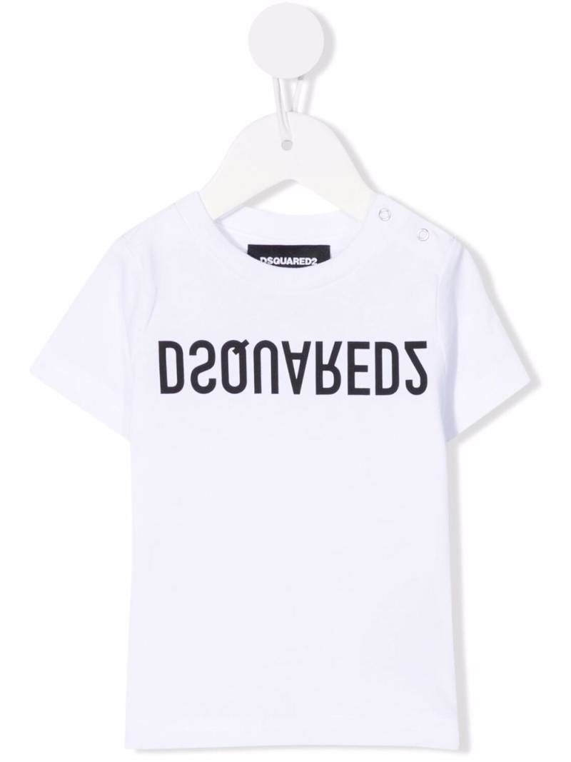 DSQUARED2 KIDS logo-print T-shirt - White von DSQUARED2 KIDS