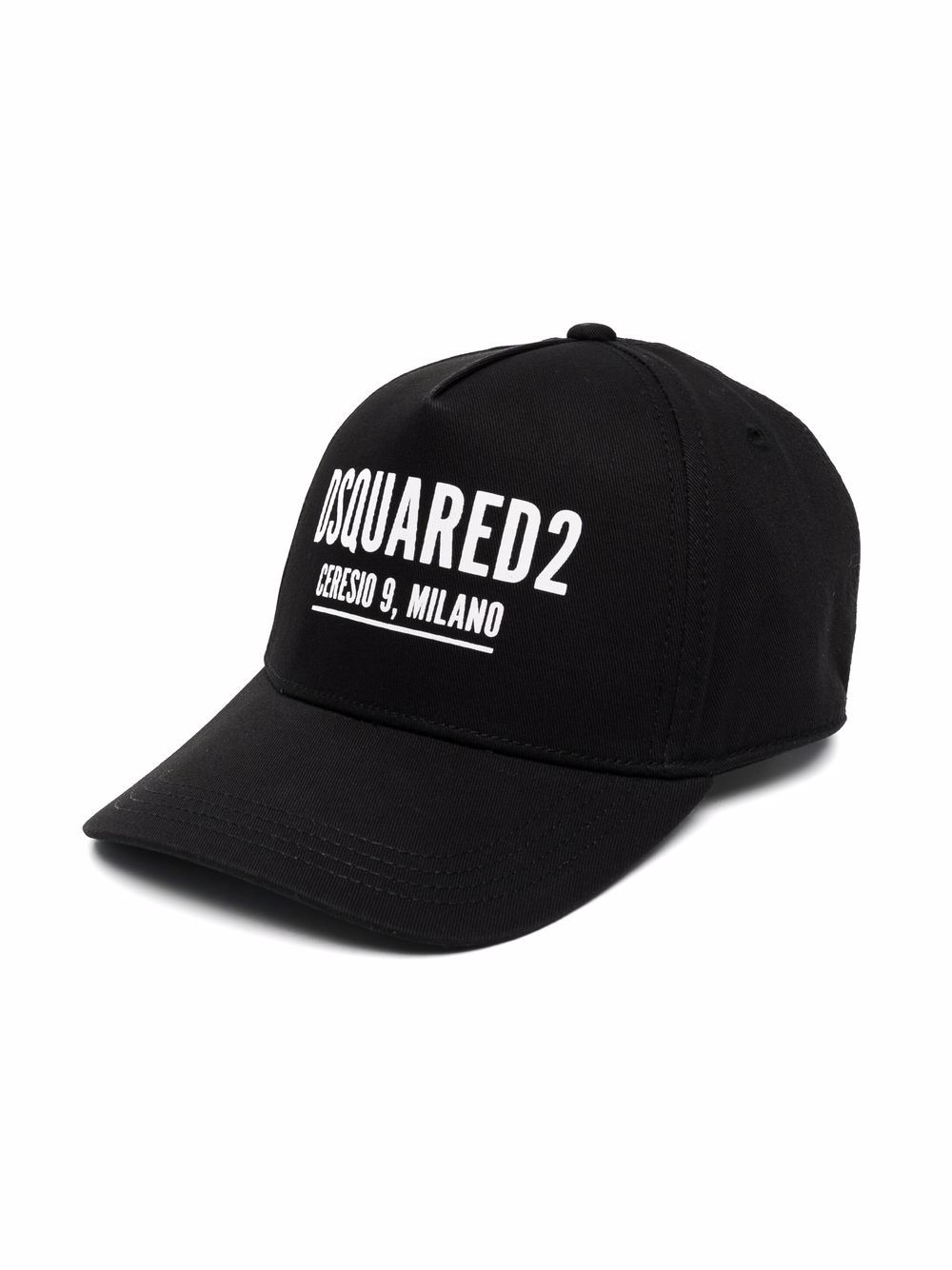 DSQUARED2 KIDS logo-print baseball cap - Black von DSQUARED2 KIDS