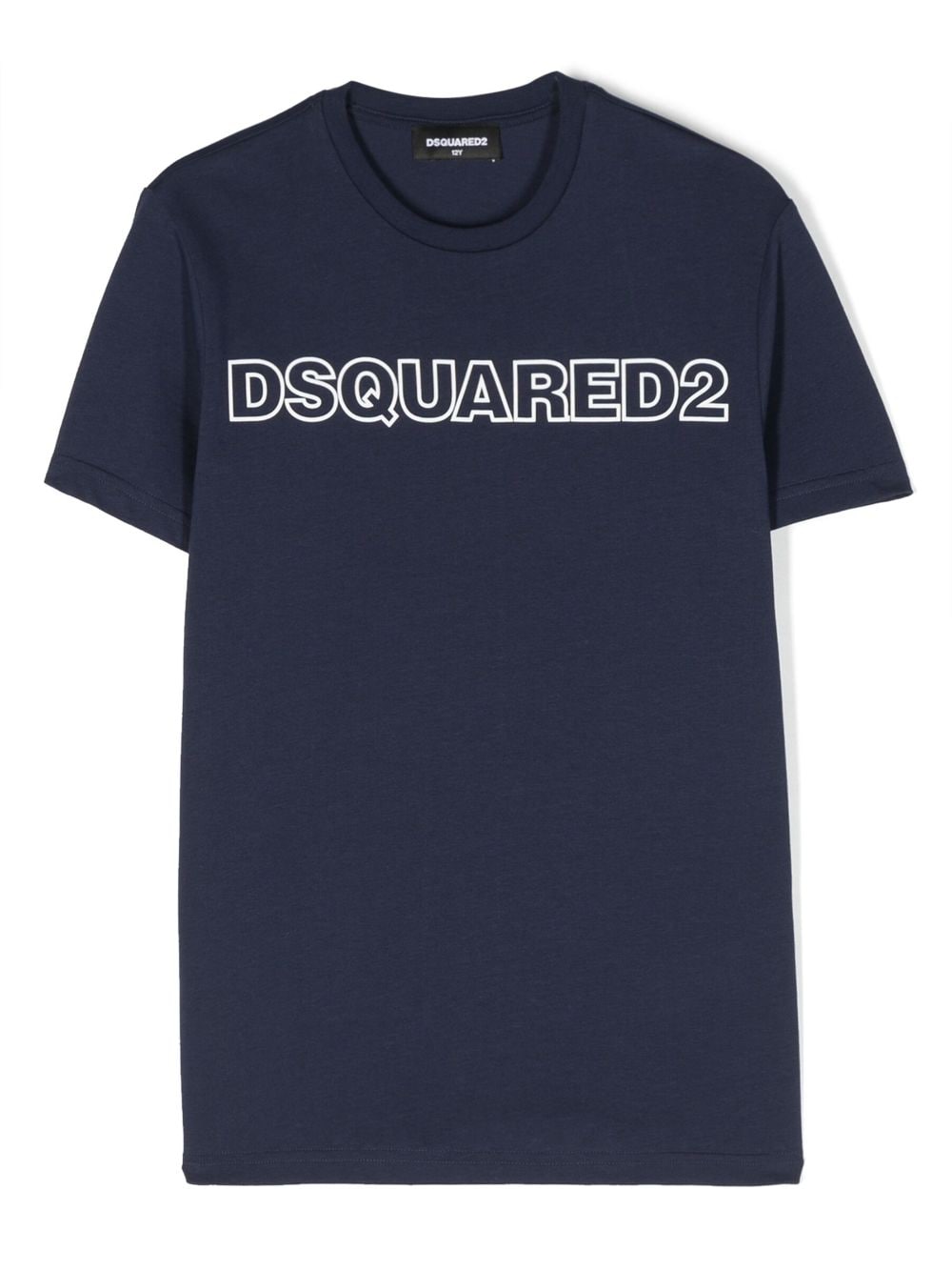 DSQUARED2 KIDS logo-print cotton T-Shirt - Blue von DSQUARED2 KIDS