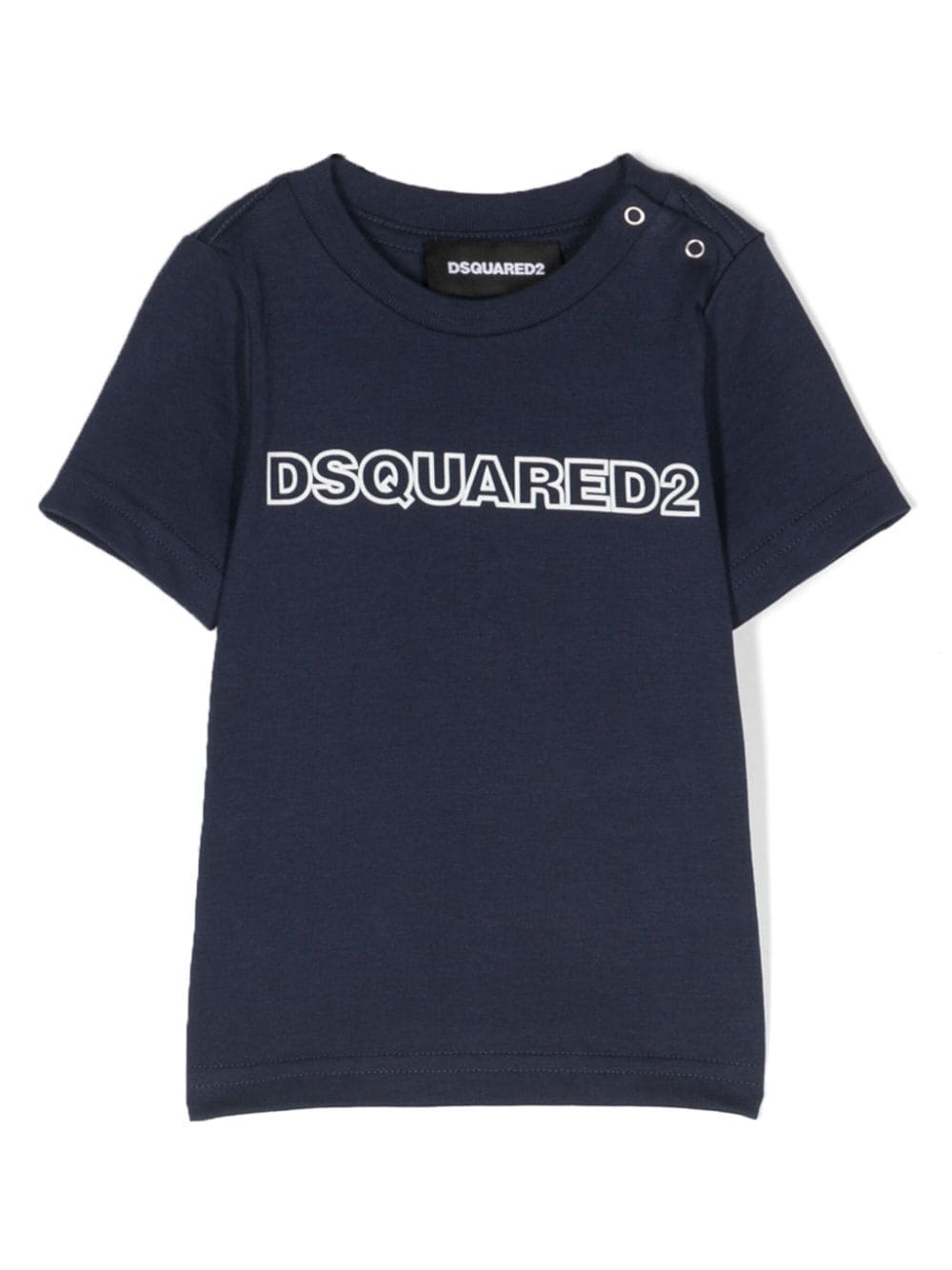 DSQUARED2 KIDS logo-print cotton T-shirt - Blue von DSQUARED2 KIDS