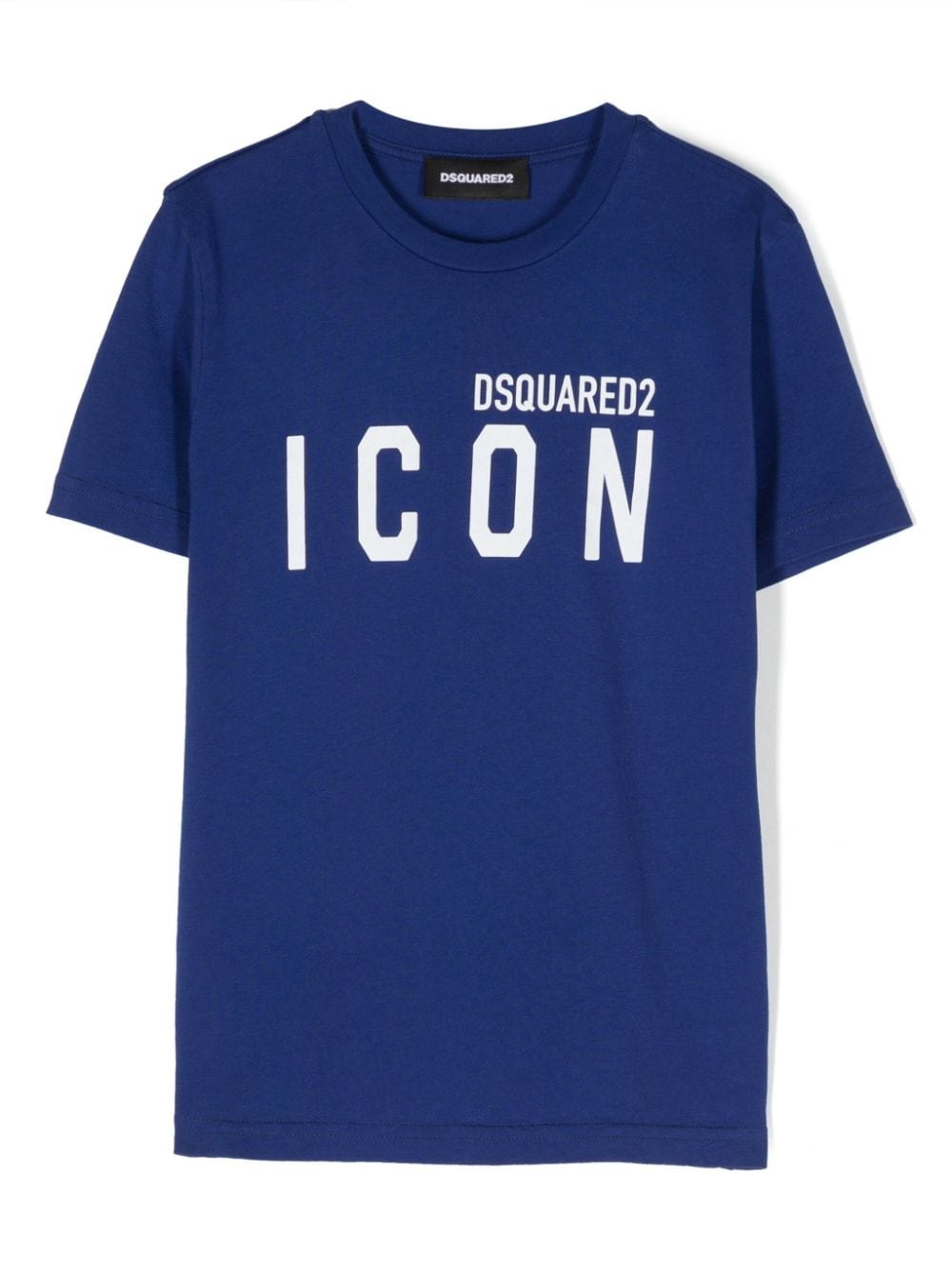 DSQUARED2 KIDS logo-print cotton T-shirt - Blue von DSQUARED2 KIDS