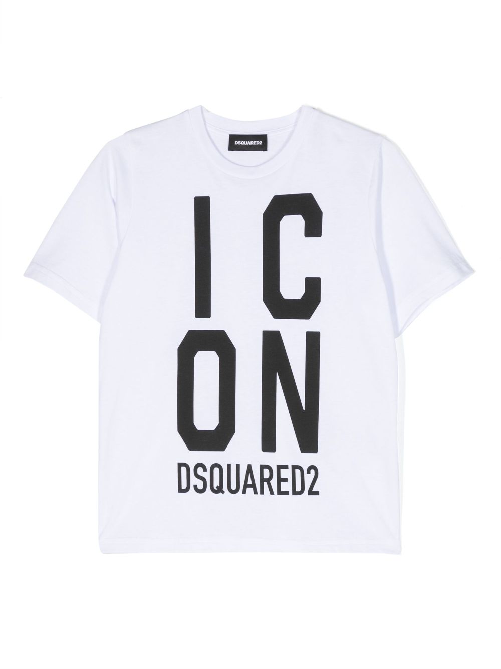 DSQUARED2 KIDS logo-print cotton T-shirt - White von DSQUARED2 KIDS