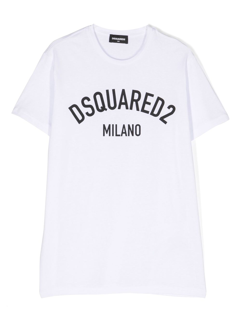 DSQUARED2 KIDS logo-print cotton T-shirt - White von DSQUARED2 KIDS