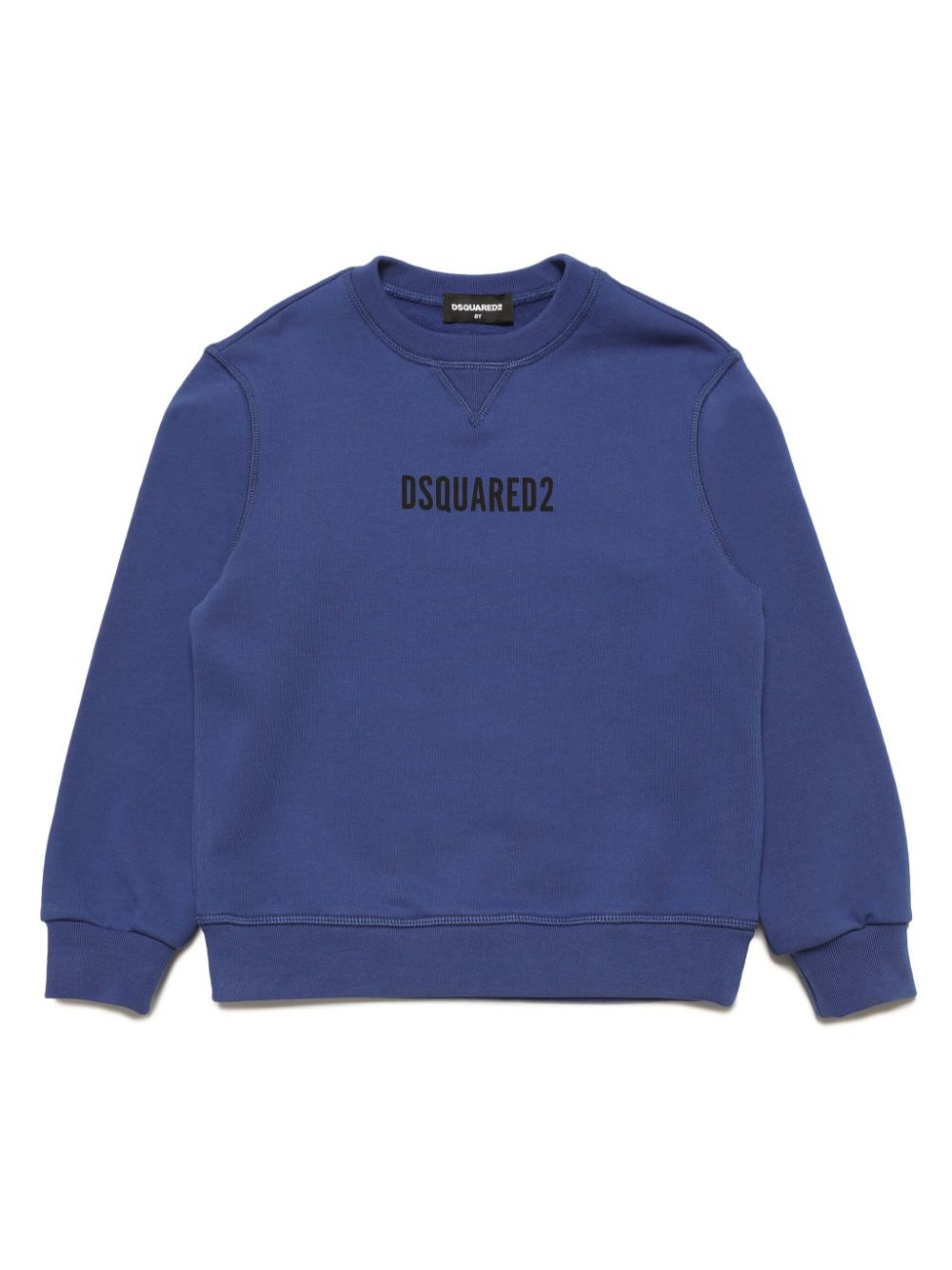 DSQUARED2 KIDS logo-print cotton sweatshirt - Blue von DSQUARED2 KIDS