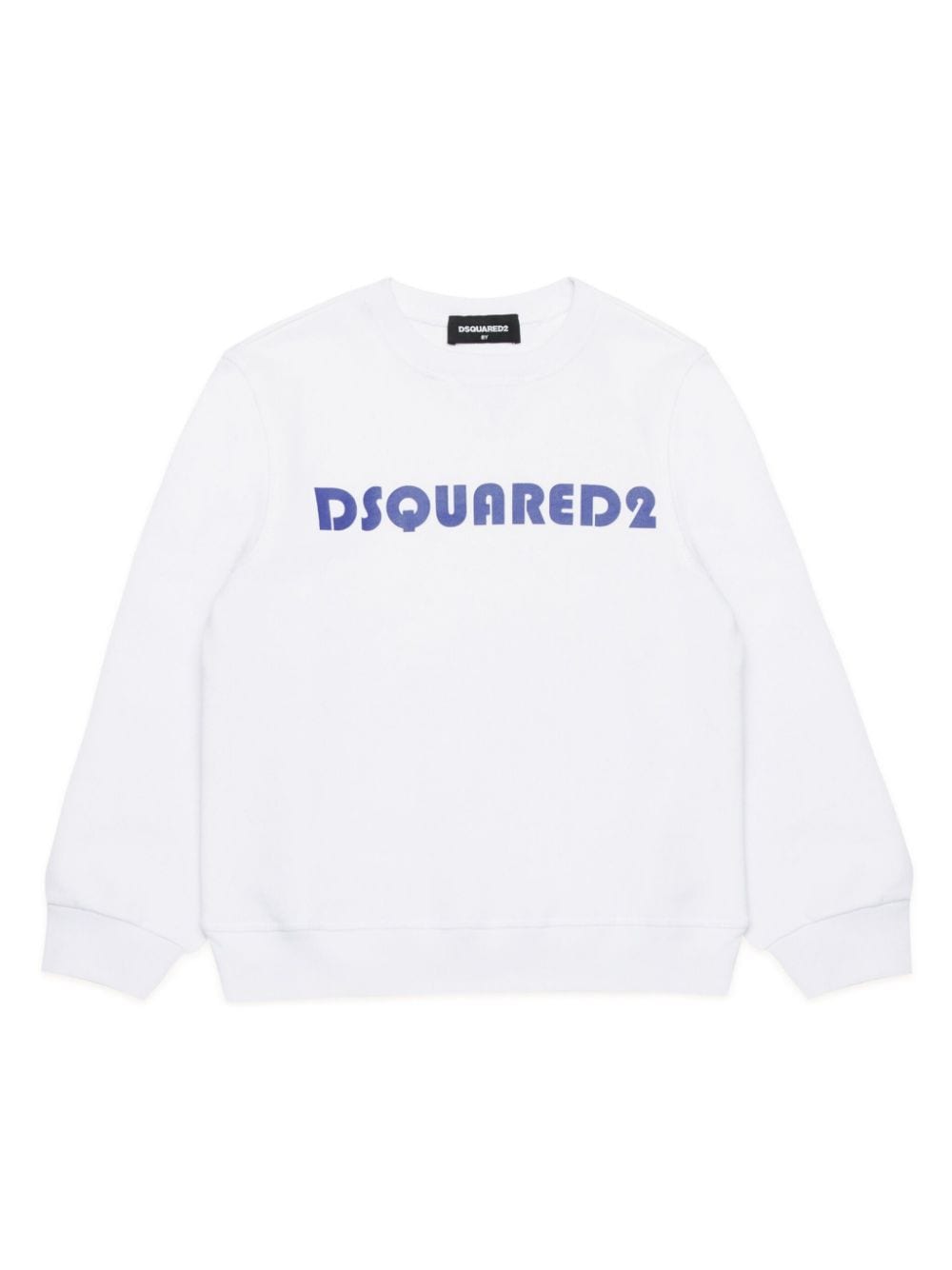 DSQUARED2 KIDS logo-print cotton sweatshirt - White von DSQUARED2 KIDS