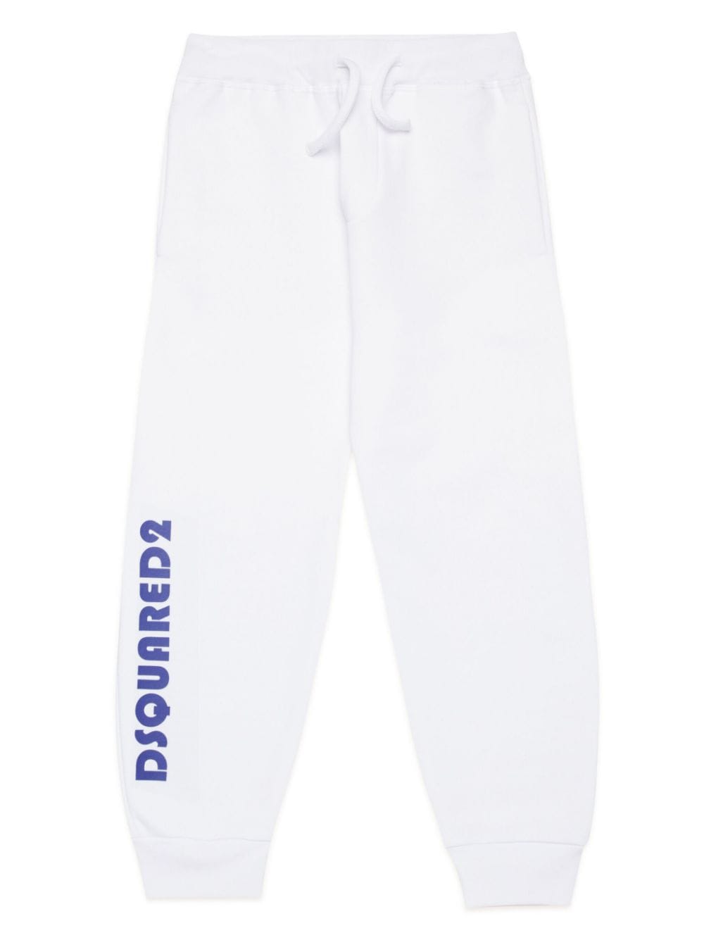 DSQUARED2 KIDS logo-print cotton track pants - White von DSQUARED2 KIDS