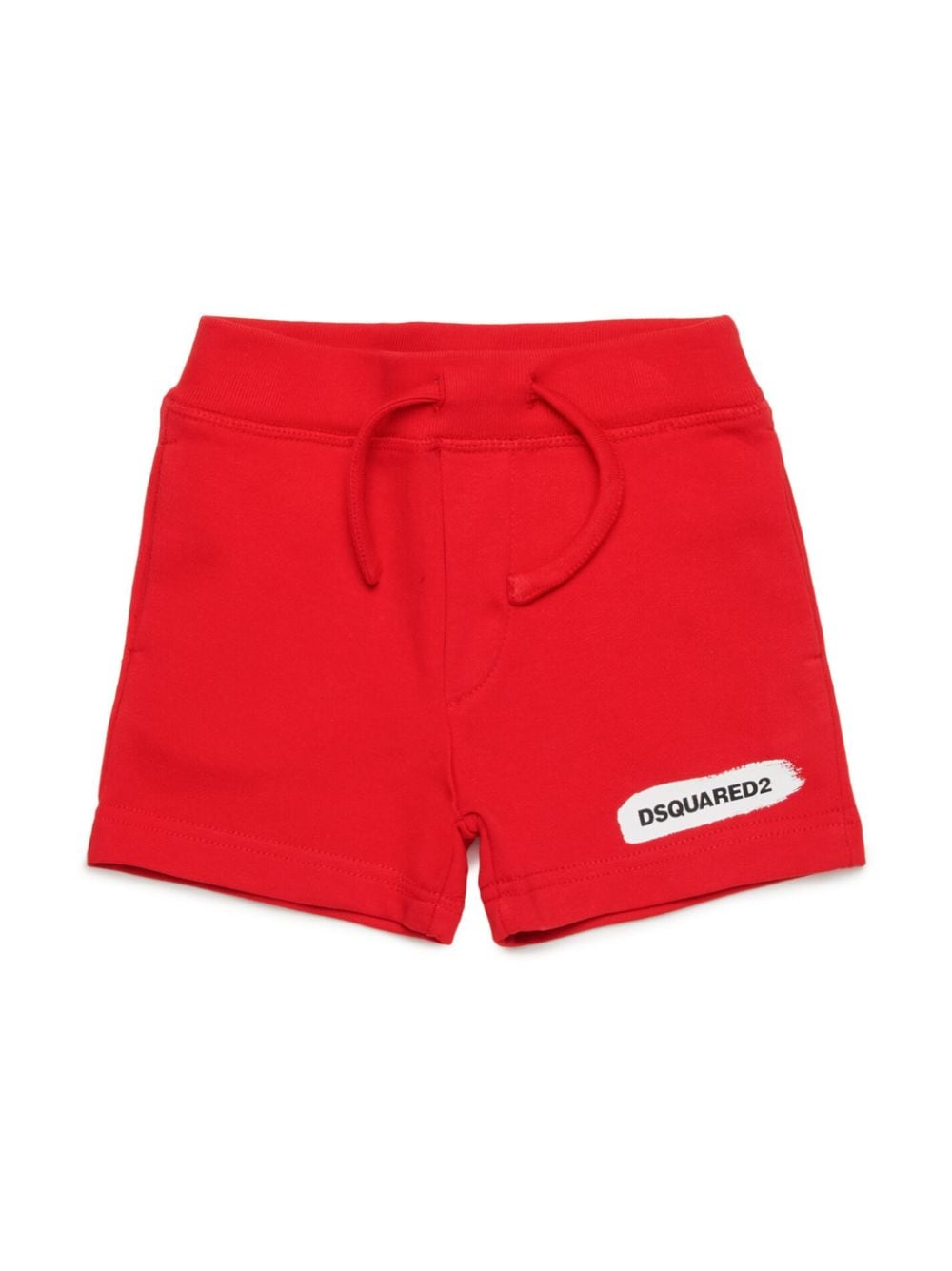 DSQUARED2 KIDS logo-print fleece cotton shorts von DSQUARED2 KIDS