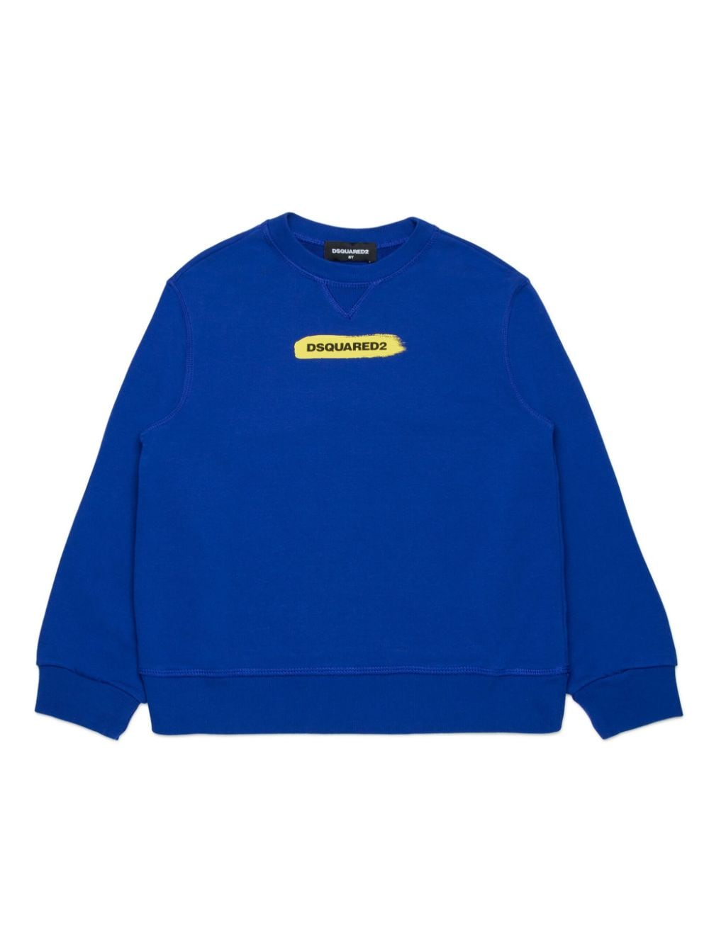 DSQUARED2 KIDS logo-print jersey sweatshirt - Blue von DSQUARED2 KIDS