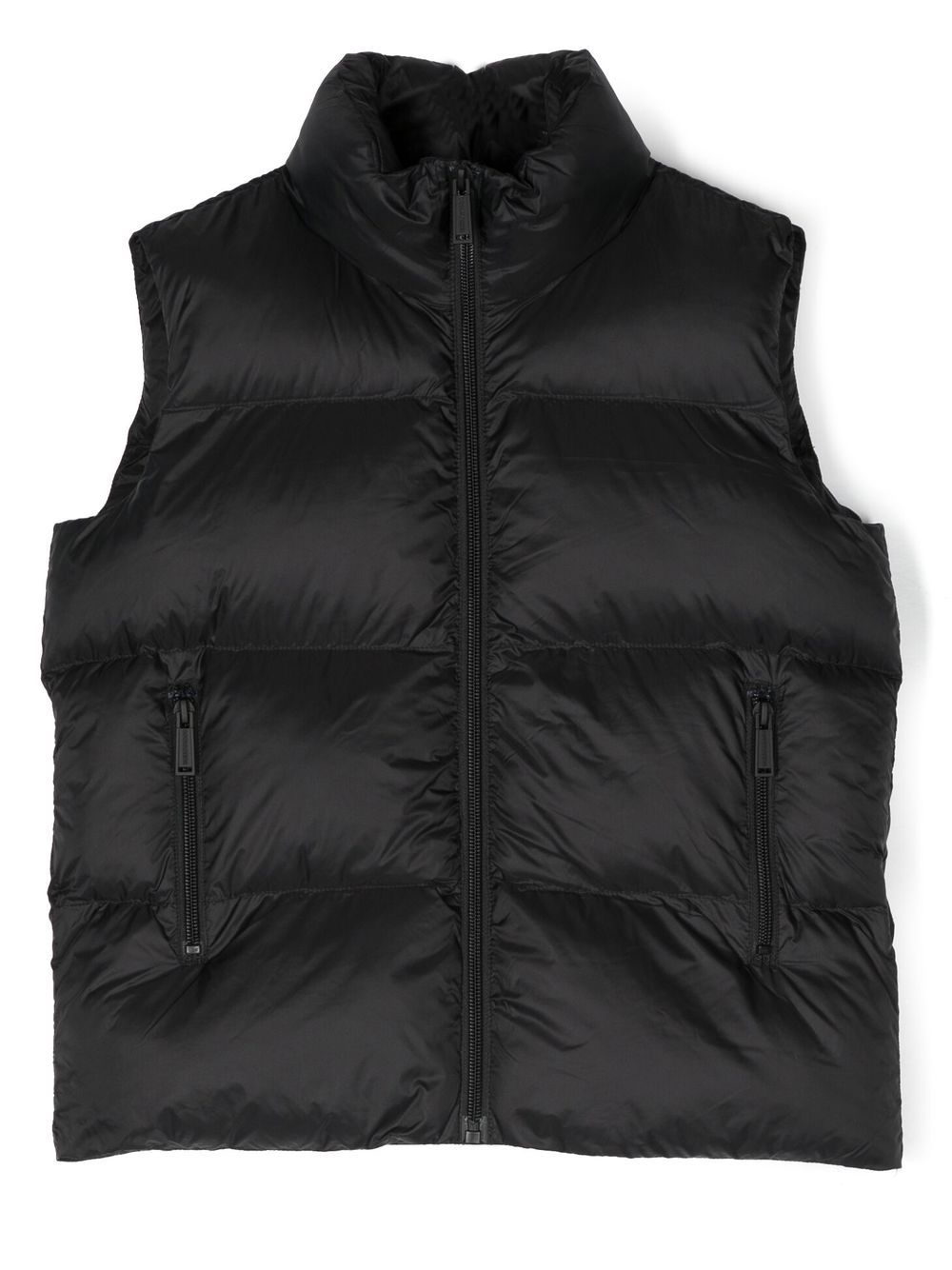 DSQUARED2 KIDS logo-print padded gilet - Black von DSQUARED2 KIDS