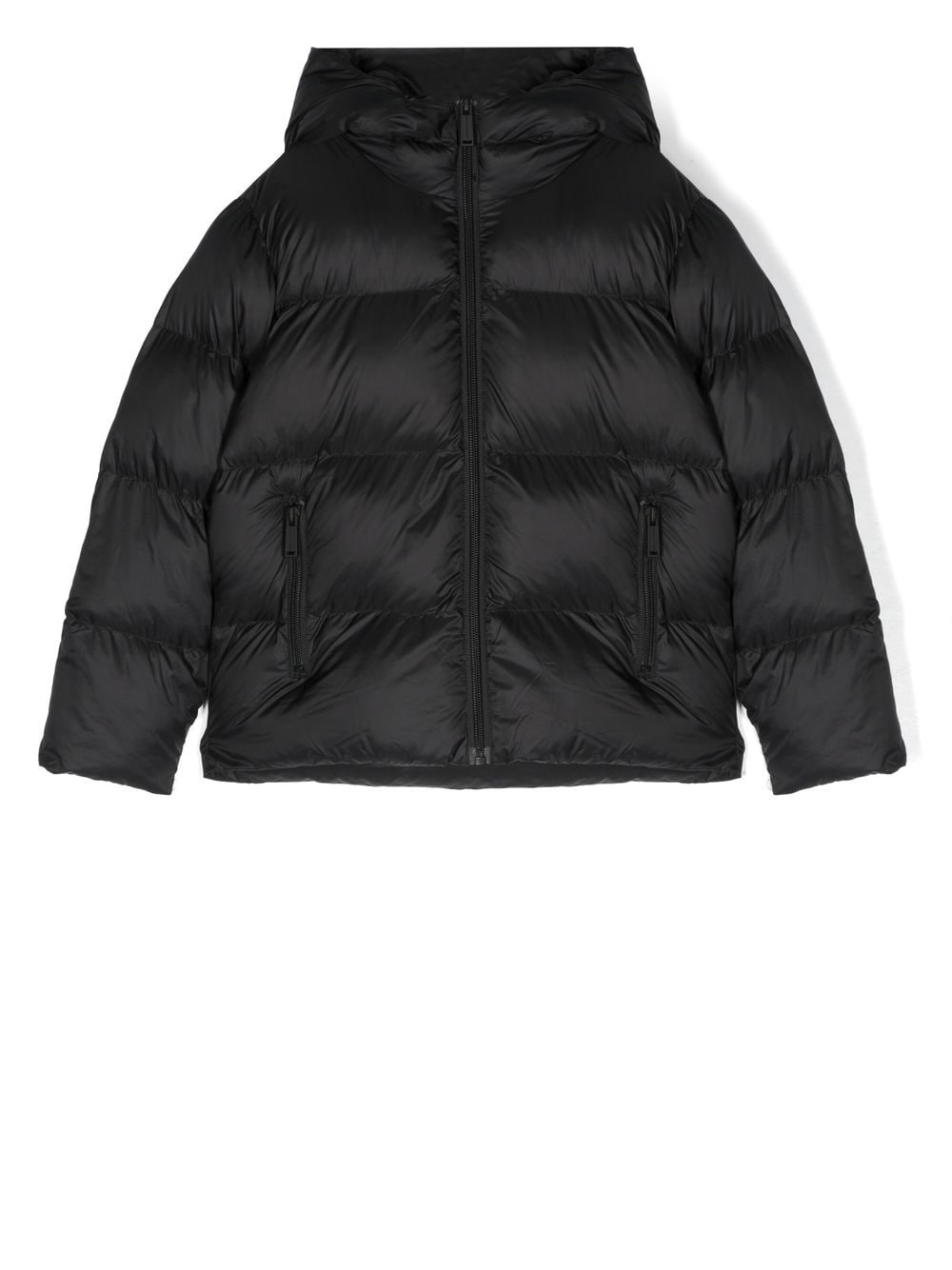 DSQUARED2 KIDS logo-print padded jacket - Black von DSQUARED2 KIDS