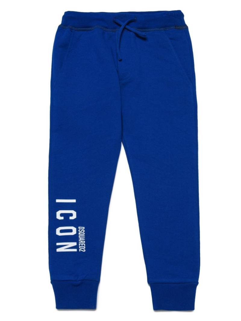 DSQUARED2 KIDS logo-print track pants - Blue von DSQUARED2 KIDS