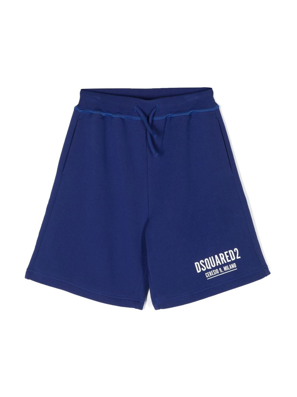 DSQUARED2 KIDS logo-print track shorts - Blue von DSQUARED2 KIDS