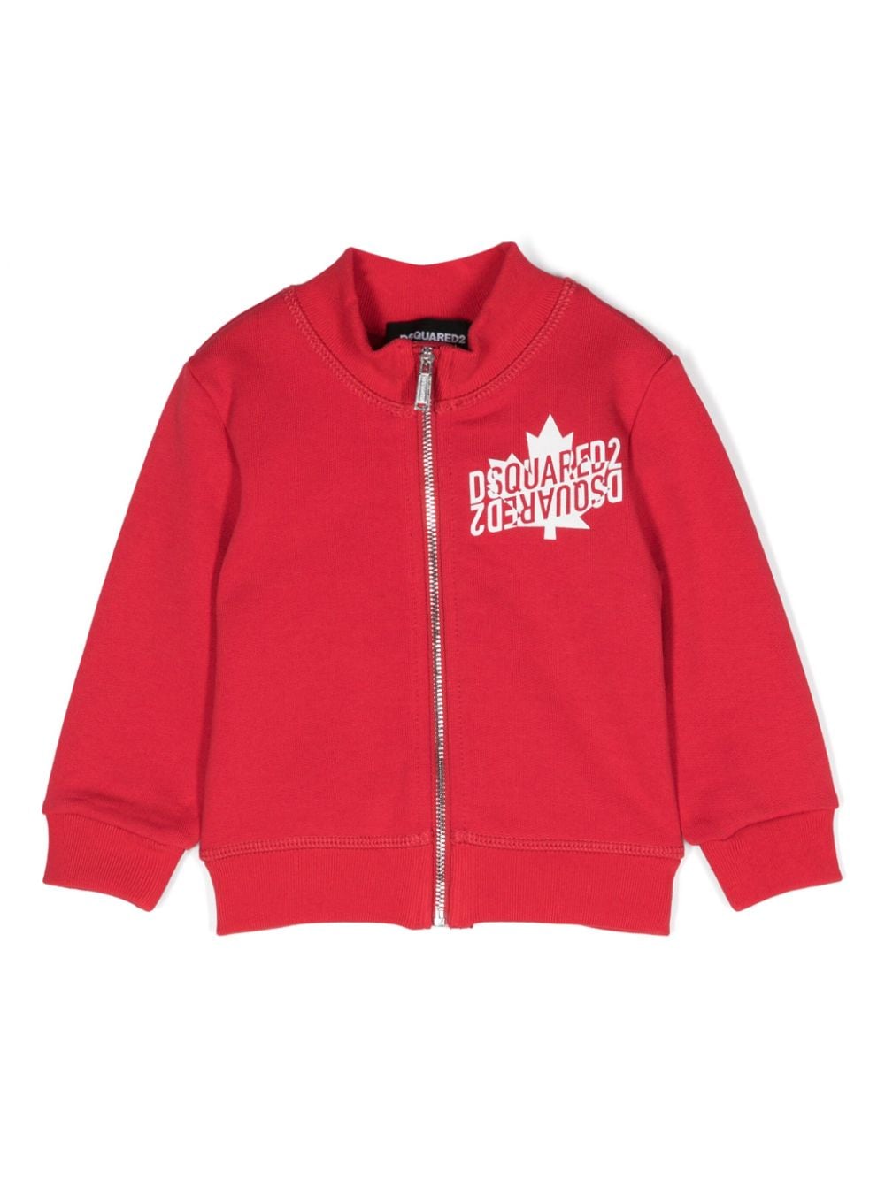 DSQUARED2 KIDS logo-print zip-up sweatshirt von DSQUARED2 KIDS